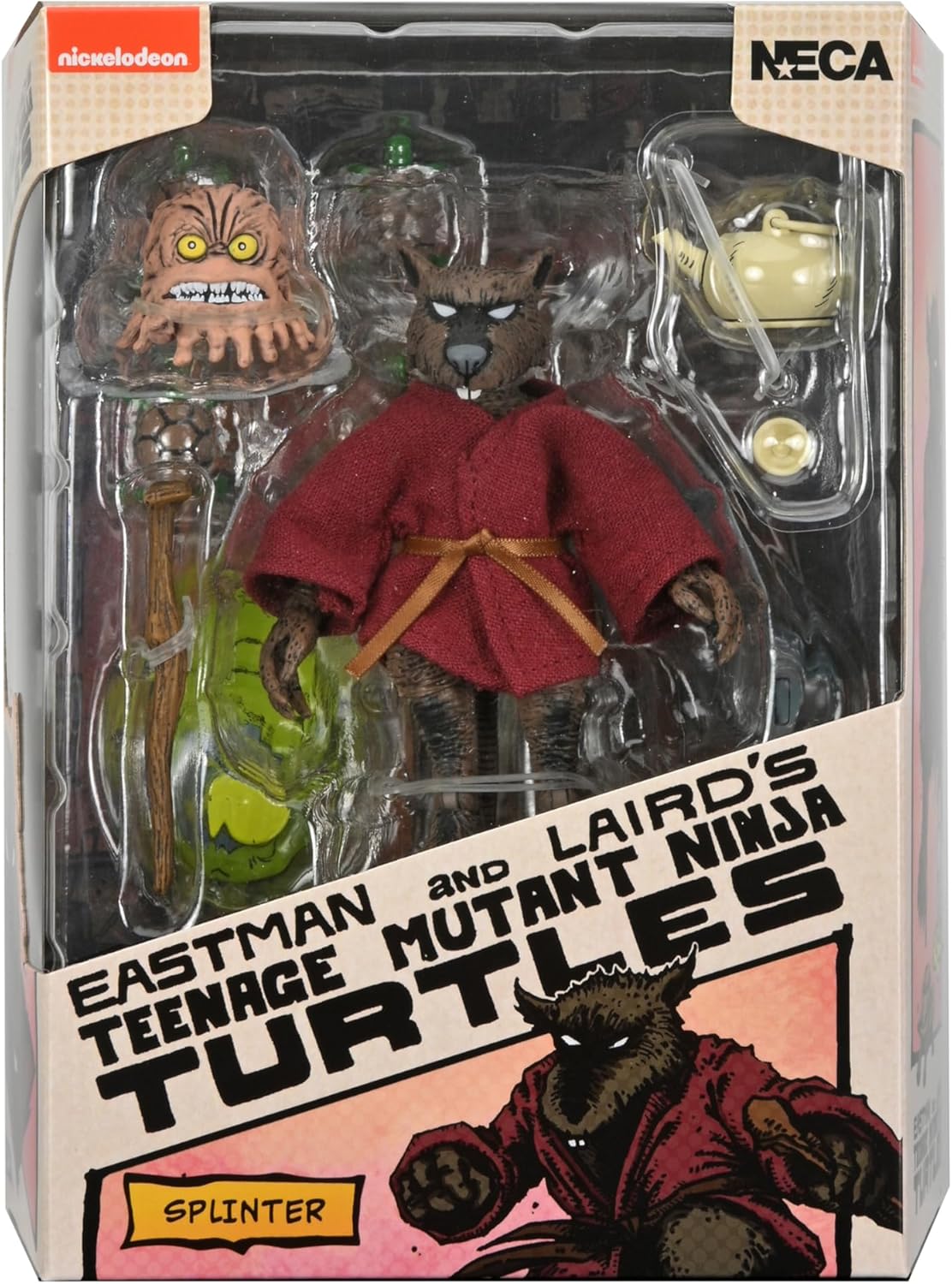 NECA TMNT: Mirage Comics - 7” Scale Action Figures – Splinter