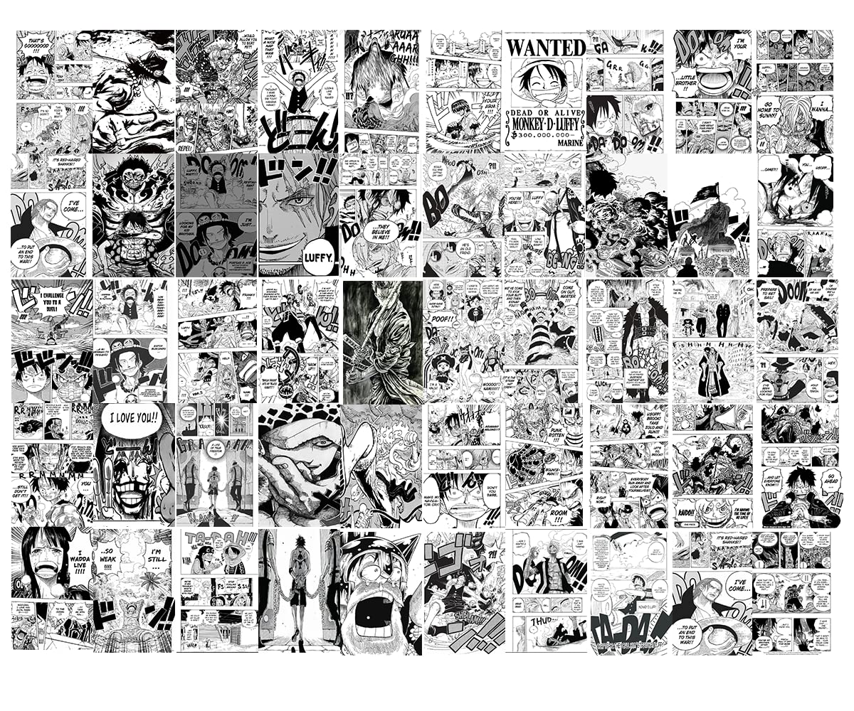 Veenshi Set of 54 Onepiece Manga Posters | Onepiece Posters | 300 GSM Thick Onepiece Collage Kit | 6x4 inch (B0BNNK2WH8) Amazon Price History, Amazon Price Tracker