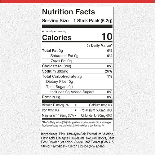 Miniatura 7 de FITAID Hydrate Clean Mezcla de Electrolitos, Sin Azúcar, Proporciones de Electrolitos Equilibradas 600mg Sodio, 500mg Potasio, 125mg Magnesio,