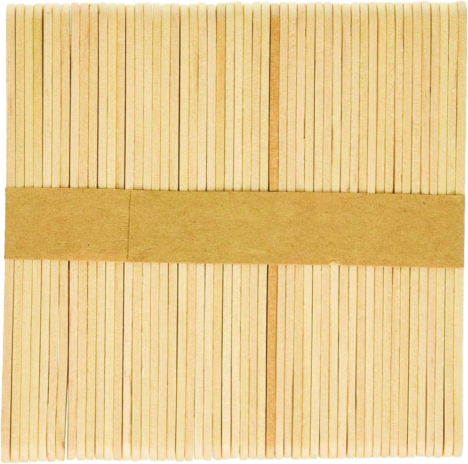 Wooden Lollipop Sticks lolly Natural Craft Crafts Lollies Ice Pops 10 to 10000 (2)