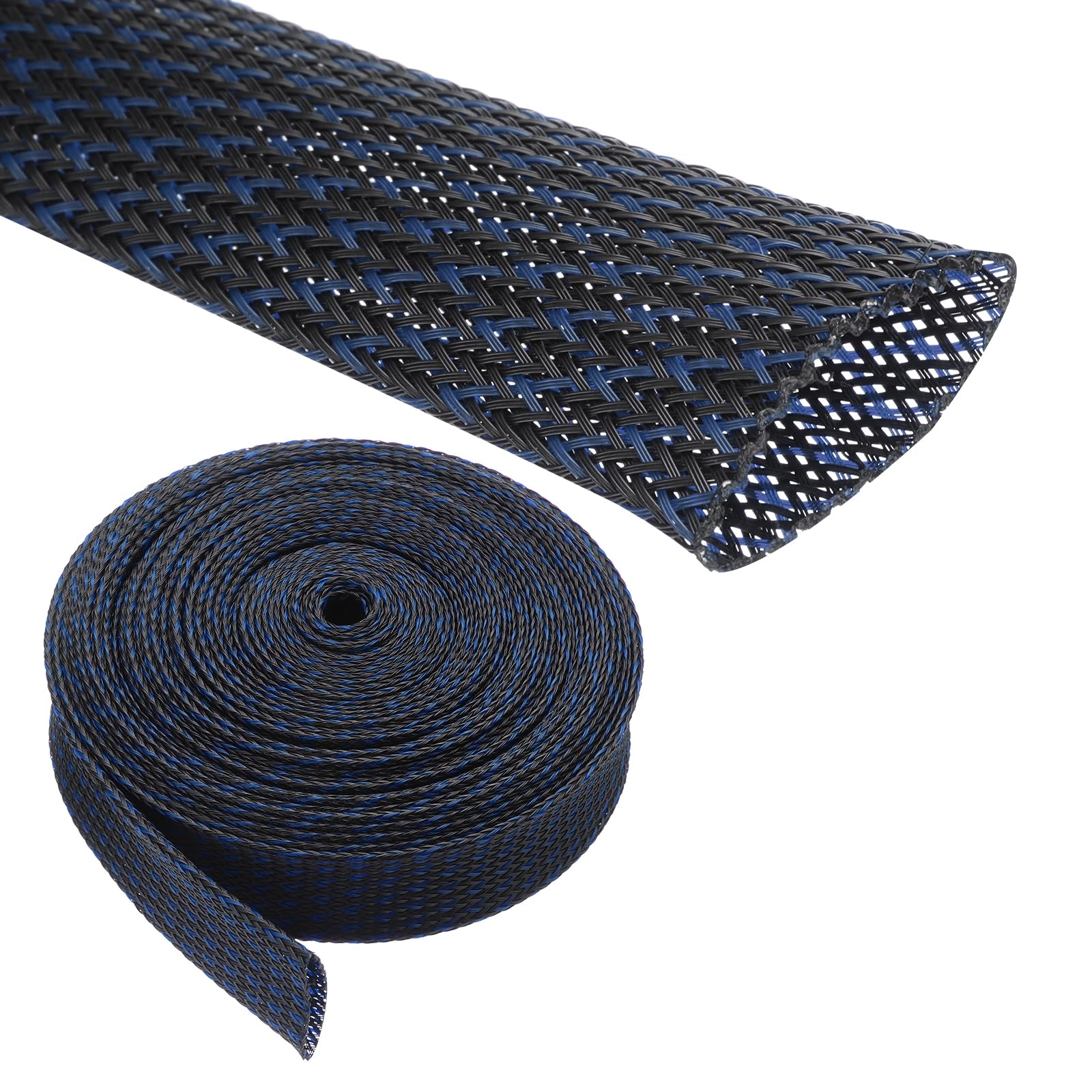 Rebower 25ft PET Expandable Wire Loom 3/4 Inch