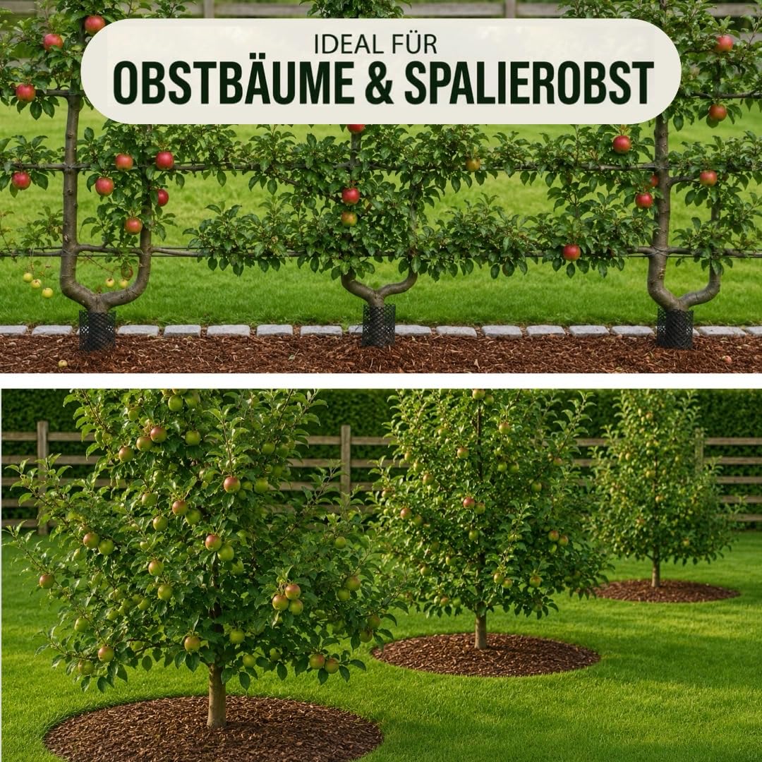 Hunter Direktbewässerung für 5–20 Bäume & Sträucher – Unterirdisches Profi System – Durchdachtes Komplettset – Ideal für Hortensien, Obstbäume, Großzier- & Solitärpflanzen (5 Pflanzen)