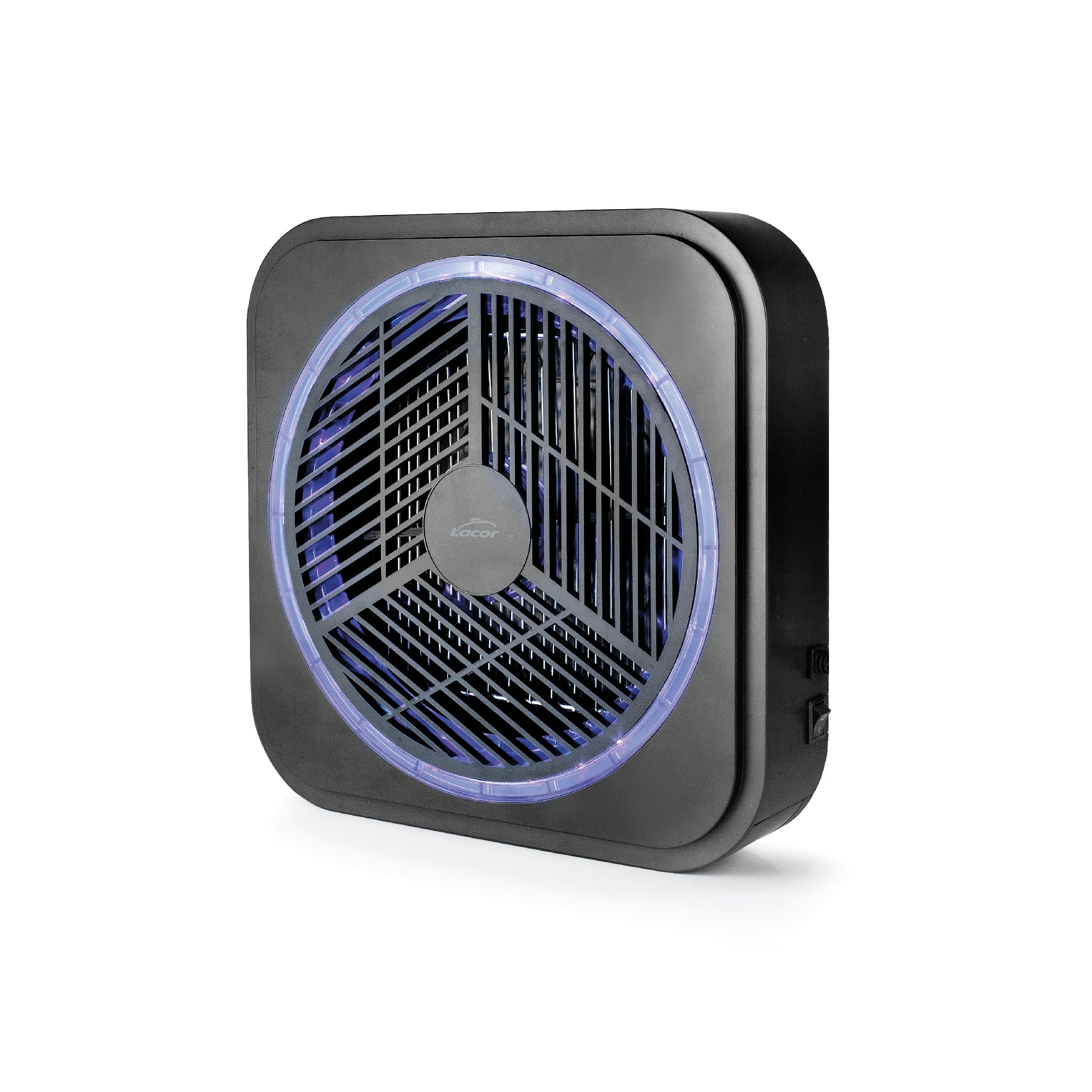 Lacor 39132 - Matamosquitos eléctrico Limpo, ABS, 12W, Lámpara LED, 100 m2 | Para un uso práctico y profesional en cocina; perfecto para el día a día en hostelería y en casa, cómodo de usar y de guardar