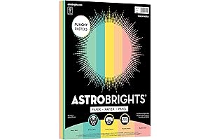 Astrobrights Pastel Star Paper Assortment