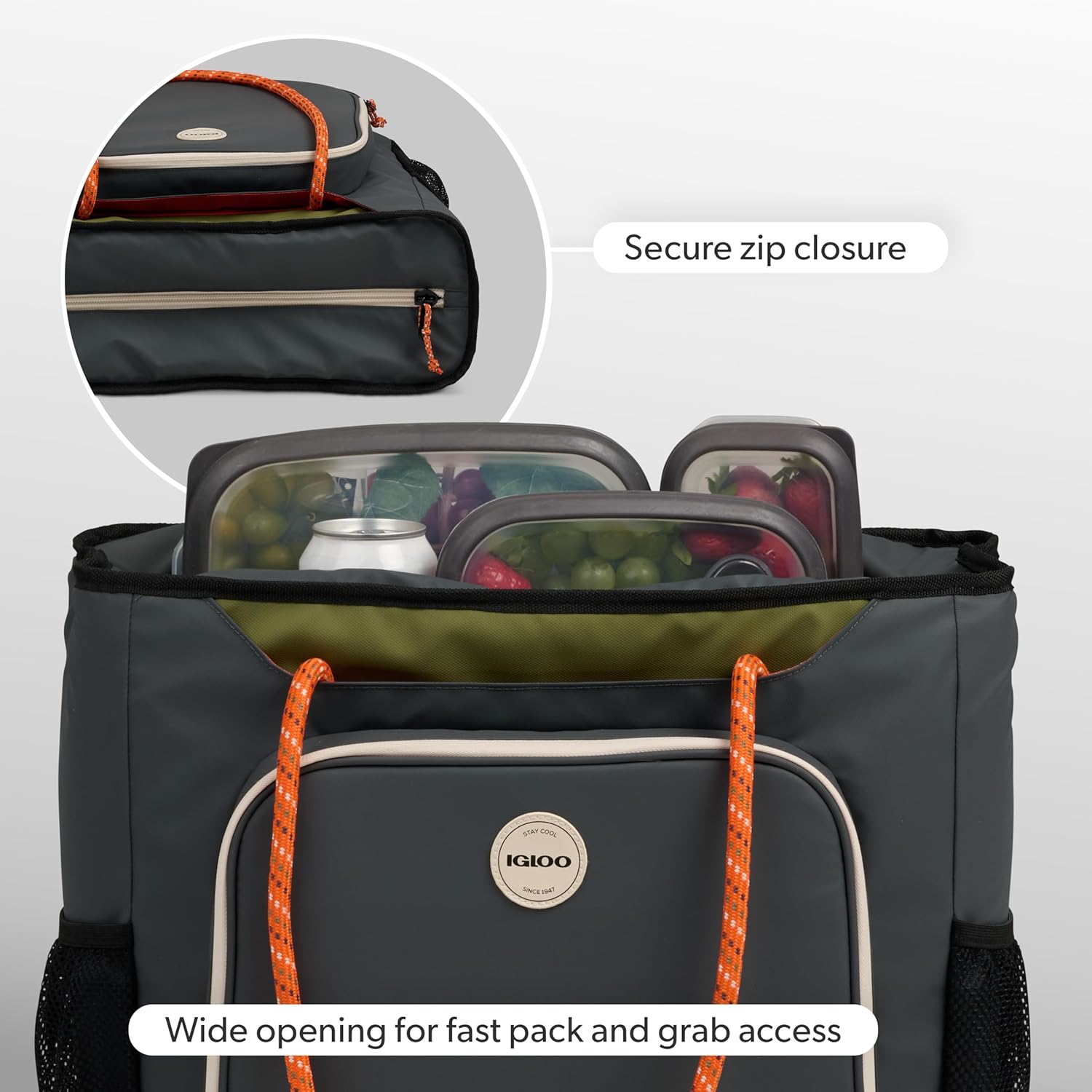 Igloo Soft Cooler Bag | Summit Series | Insulated Cooler Tote | Backpack Cooler