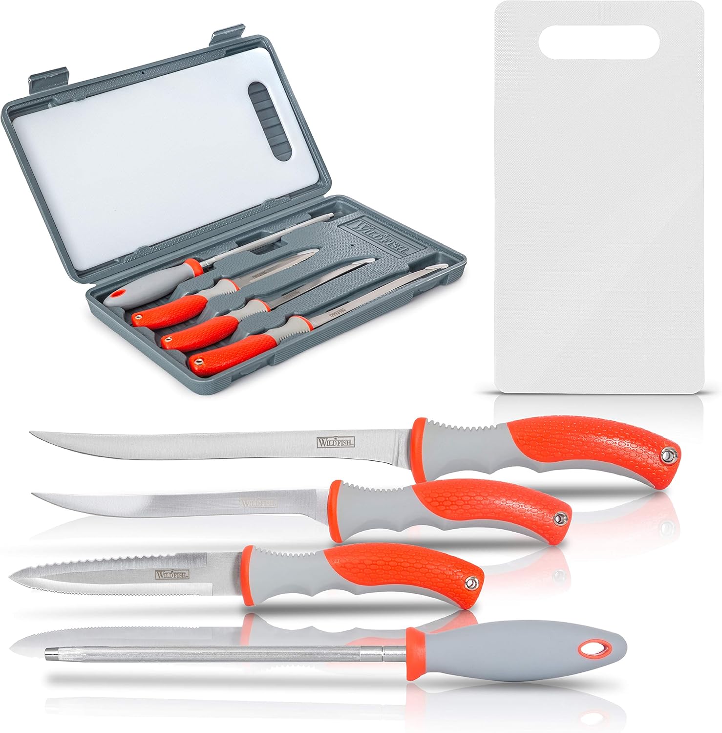 Wild Fish 6-peice Fish Fillet Set, Multipurpose Set Ideal for Cleaning Fish and Many Other Kitchen Tasks : Sports & Outdoors