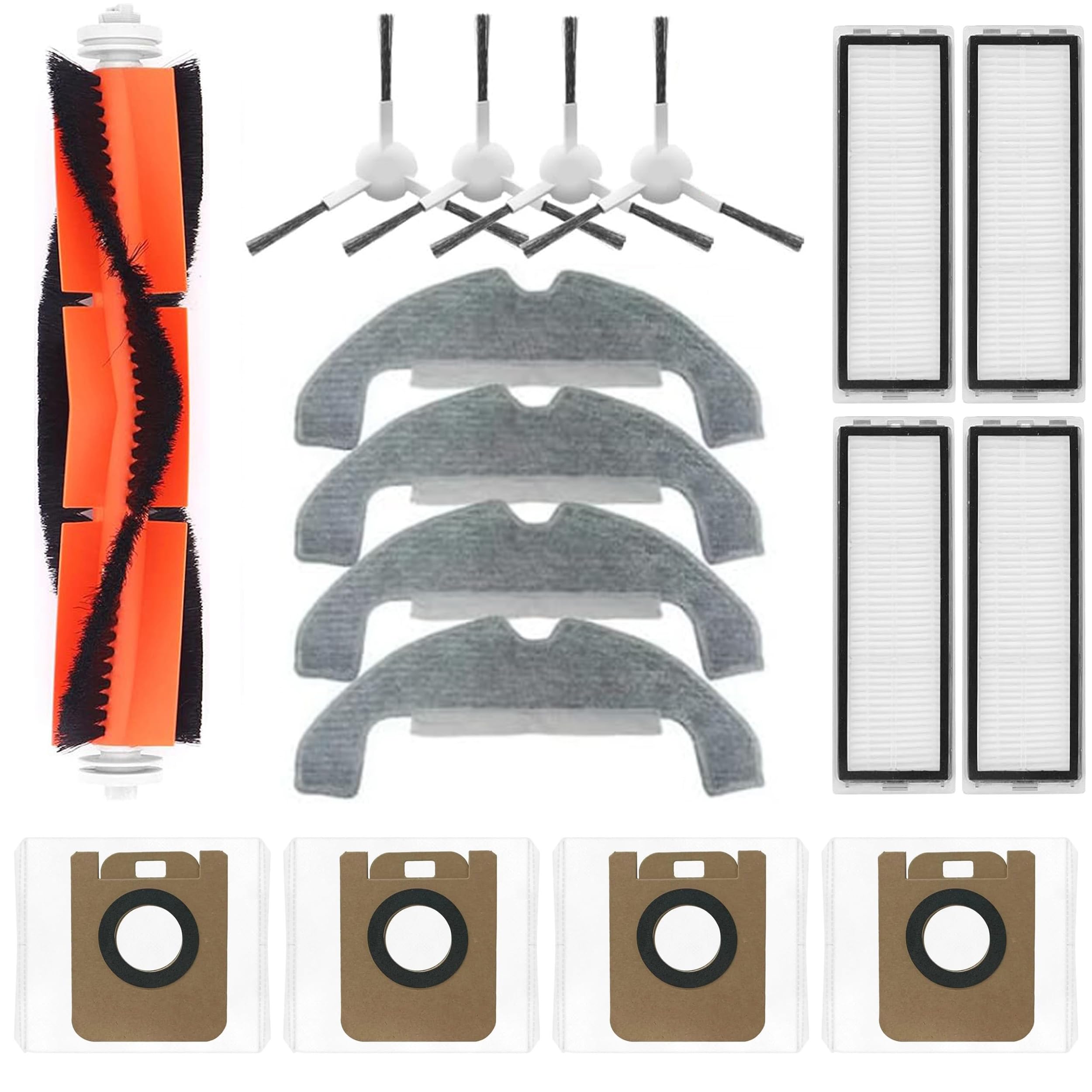 Accessoires Dreame D9 Plus : lot de 17 pièces pour des tapis et sols nets au quotidien