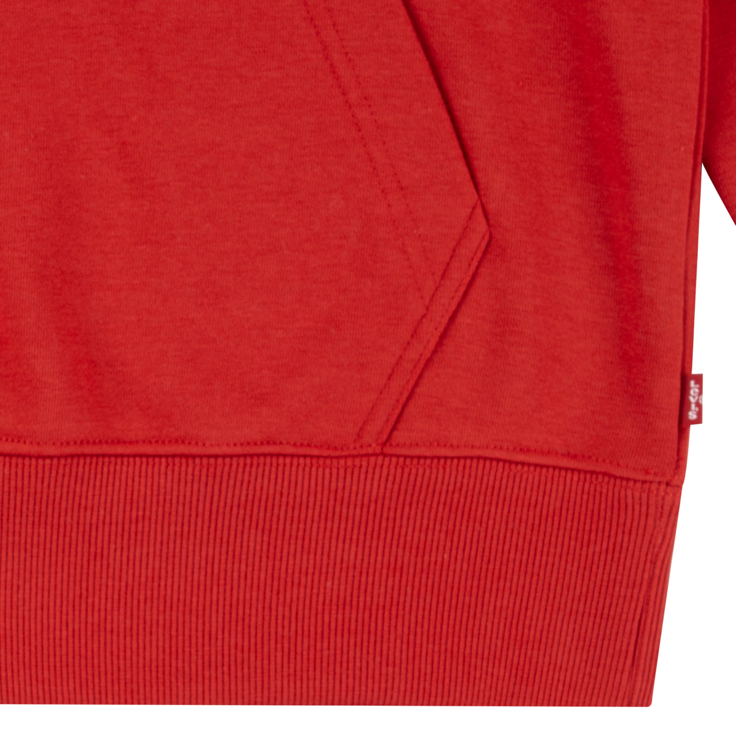 Levi's Po-Pull-Over Hoody Sudadera, Rojo Pompeyano, 5 años para Niños