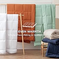 Vista 146 de Bedsure - Edredón de color liso