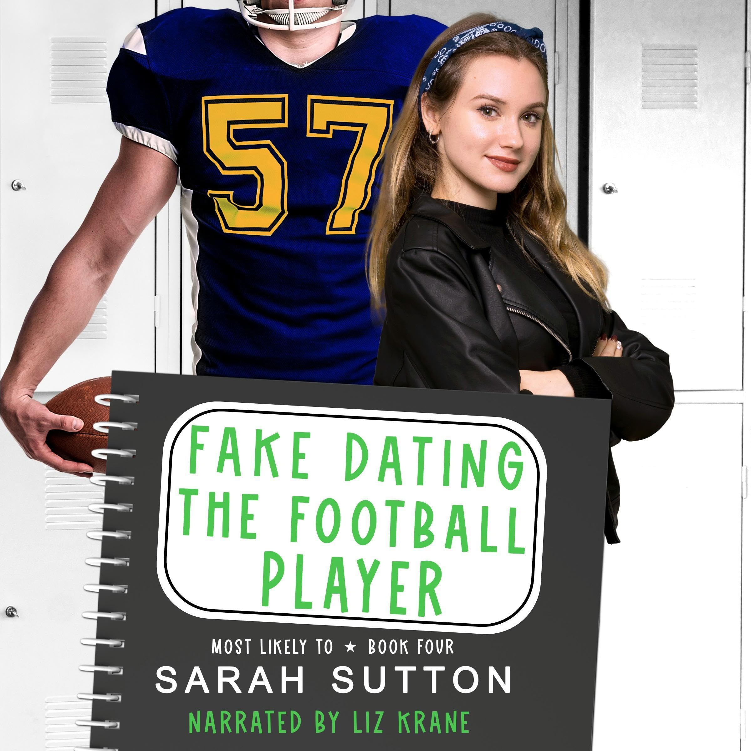 Cover art for Fake Dating the Football Player