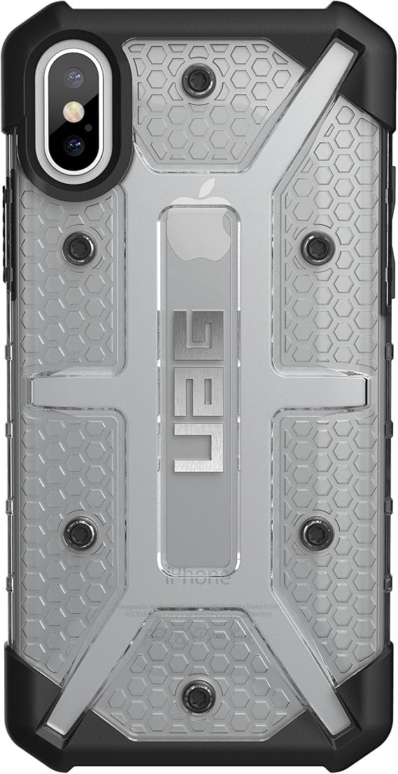 URBAN ARMOR GEAR UAG iPhone Xs/X [5.8-inch Screen] Case Plasma [Ice] Rugged Shockproof Military Drop Tested Protective Cover