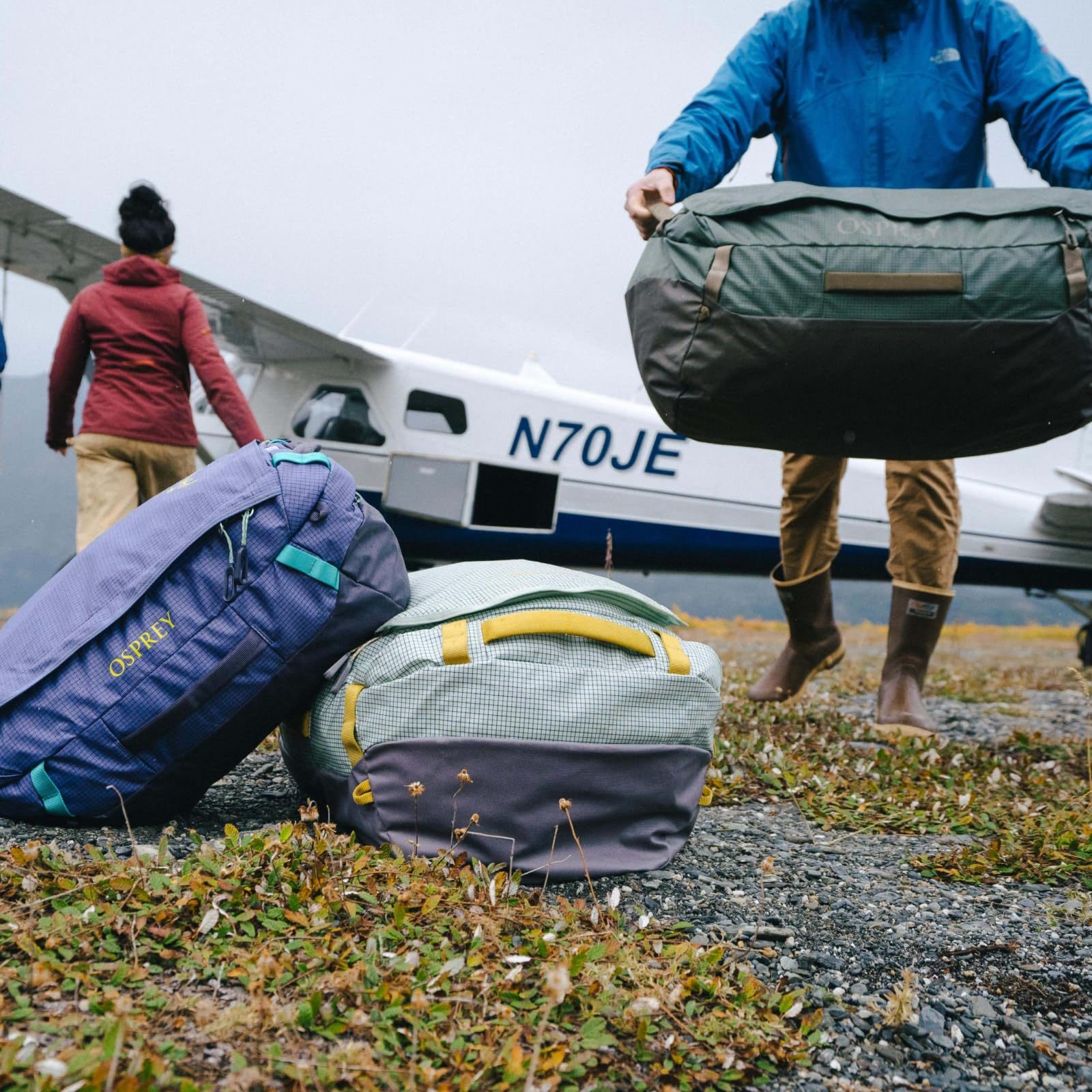 Osprey Transporter Duffel 40 Raven Black OS