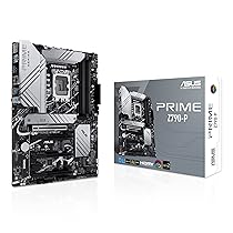 ASUS PRIME Z790-P Scheda Madre Gaming ATX, Intel Z790, LGA1700, DDR5, PCI 5.0, Realtek 2.5Gb Ethernet, Realtek 7.1, 3xM.2, 4xSATA 6GB, s, Aura Sync RGB, Nero