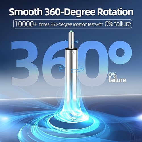 Miniatura 12 de Reemplazo de cilindro de silla de oficina de 9 a 13 pulgadas, 4 pulgadas de carrera, resistente 1000 libras, pistón de choque neumático hidráulico