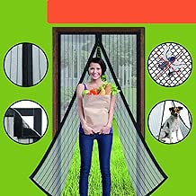 Homearda Magnetic Screen Door - Full Frame, Fits Door Up To 34x82 Inch - coolthings.us