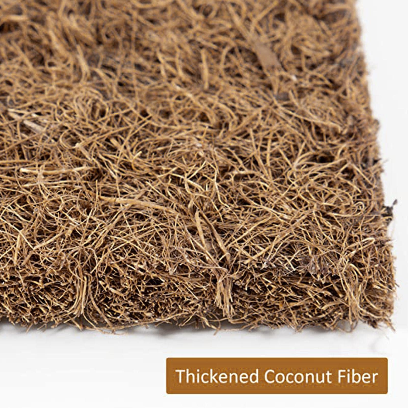 Tapis de nidification en noix de coco – Litière en fibre de coco pour nichoirs de poulet | Tapis de literie pour poulailler, tapis d'œufs de volaille, accessoires pour compostage d'œufs de