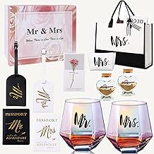 Wedding Engagement Gifts for Couples Mr and Mrs Gift Bridal Shower Gift,Bride To Be Gifts Honeymoon Travel Essentials Just Married