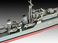 Vista 5 de Revell de Alemania 05149 HMS Ark Royal & Tribal Destroyer