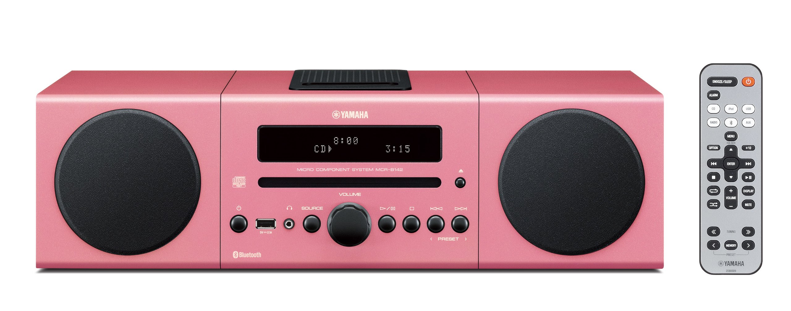 Yamaha MCR-B142 - Minicadena HiFi (con radio FM, Bluetooth
