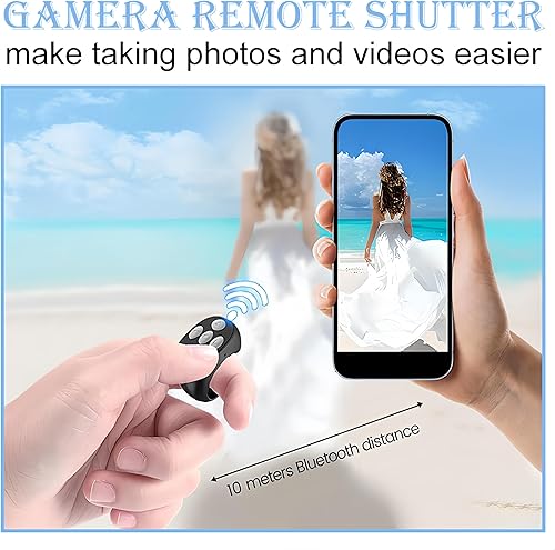 Miniatura 6 de Mando a distancia inalámbrico Bluetooth de la punta de los dedos, anillo de desplazamiento actualizado 2026 Bbluetooth Remotes Scrollings Ring Page