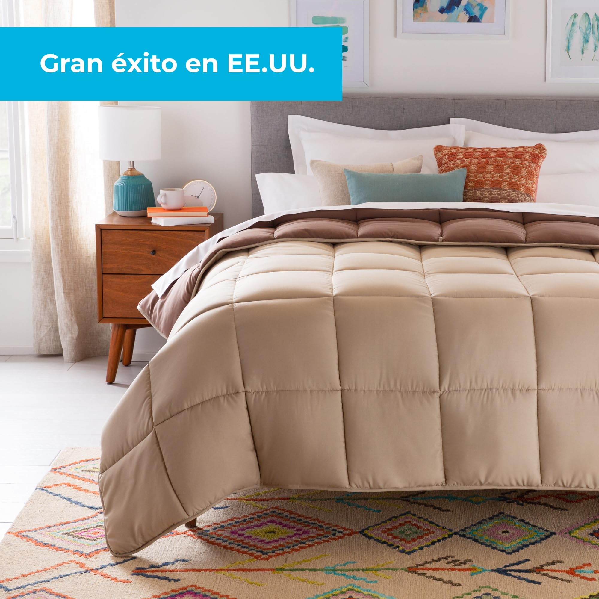 Relleno Nordico Cama 150 Edredón Nórdico 220x240 Cm 550g/m2