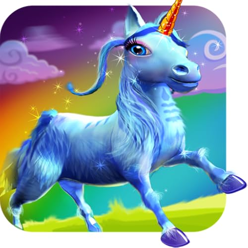 Pequeño corredor del potro del unicornio
