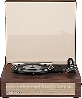 Vista 11 de Tocadiscos Crosley CR6042A-NA Scout de 3 velocidades con Bluetooth y bocinas integradas, color natural