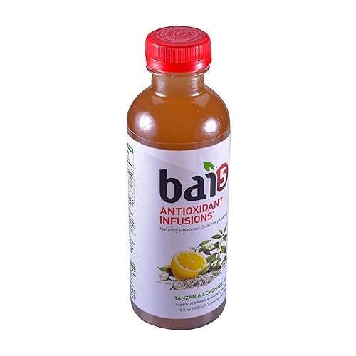 Miniatura 68 de Bai Agua con sabor a coco, lima de coco de los Andes, Bebidas infundidas antioxidantes, 18 botellas de onza de fluidos, 12 cuentas