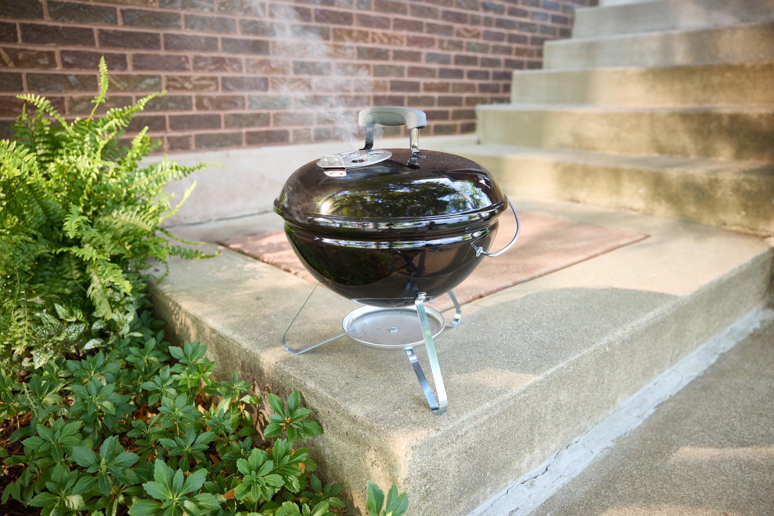 Weber Smokey Joe Charcoal Grill - Portable Outdoor Cooking -4