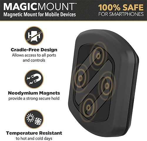 Miniatura 3 de SCOSCHE MagicMount Soporte de ventilación magnética para vehículos
