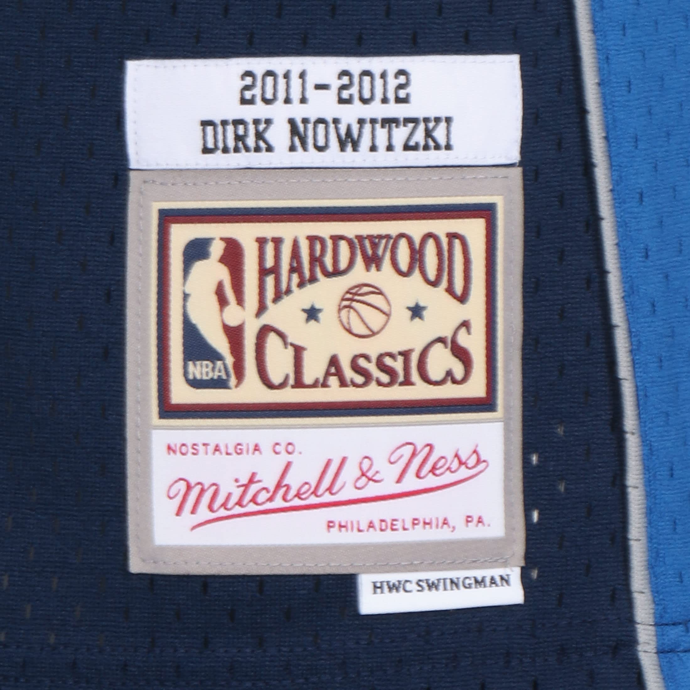 Mitchell & Ness NBA Hardwood Classics Swingman Jersey Dallas Mavericks 2011 - Dirk Nowitzki