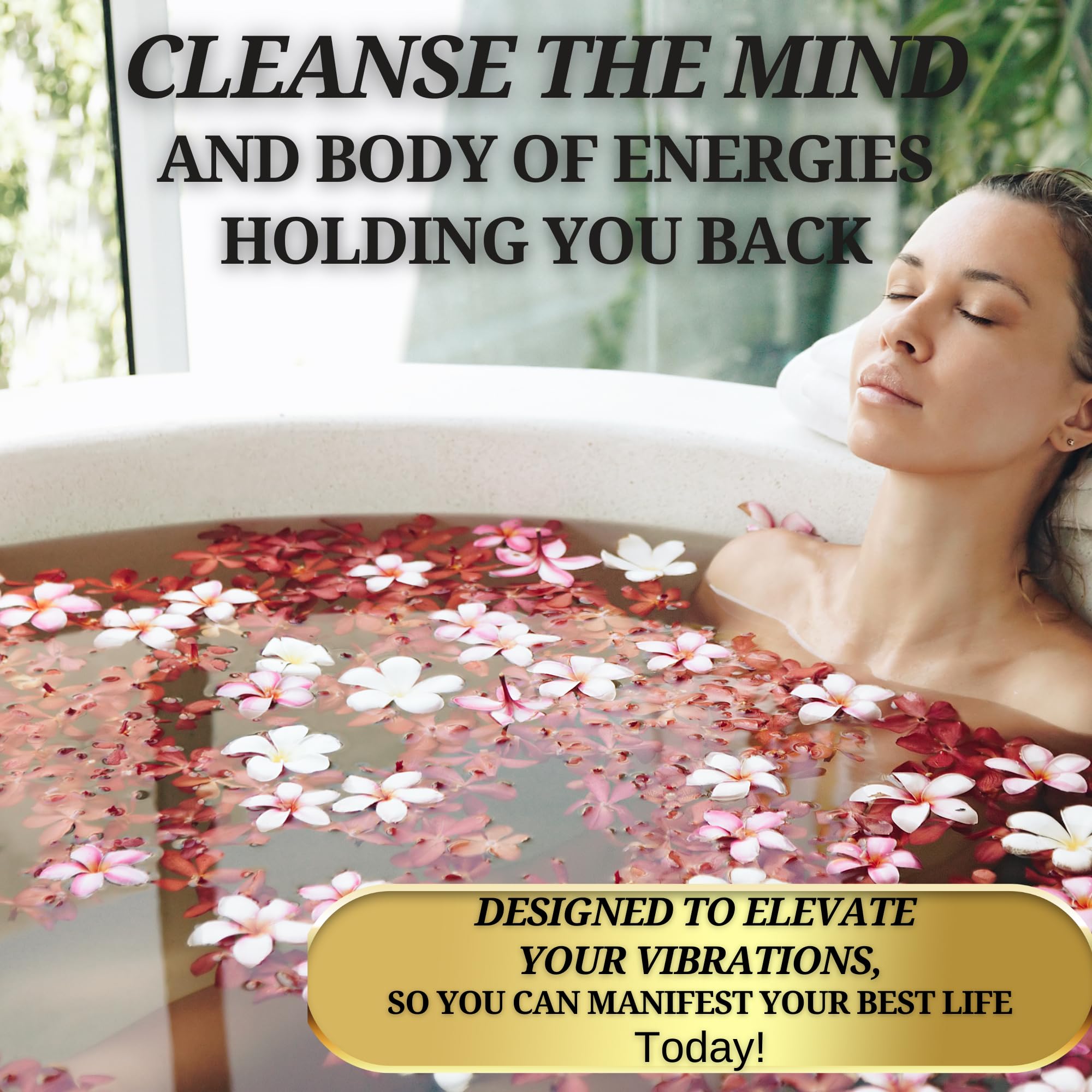 Tranquility - Sali da bagno al sale del Mar Morto per rilassamento, calma, pulizia spirituale e uso rituale