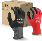 LINCONSON 12 Pack Safety Performance Series Construction Mechanics Work Gloves