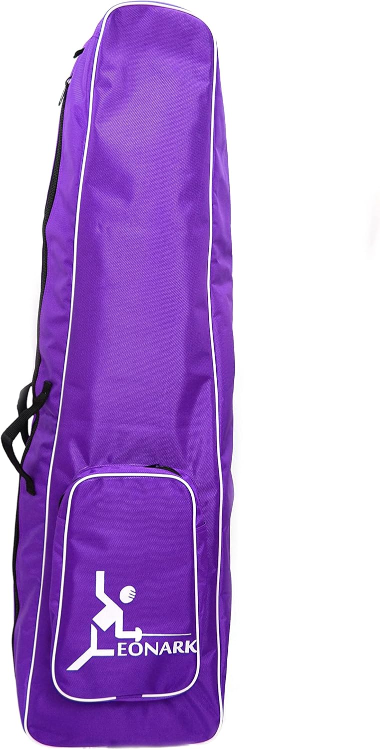 LEONARK Fencing Storage Bag for Epee Saber and Foil Equipment - Portable Hema Sword Bag Backpack for Fencing Sword Suit and Mask