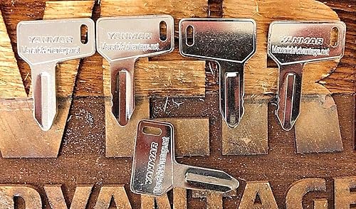 Llaves Yanmar & Takeuchi Excavadora Equipo Pesado Encendido (5)