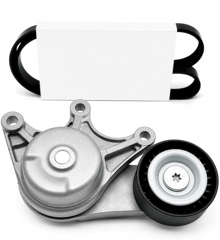 Tensor da correia com correia DVeiyQuant para BMW 2.0L L4 a gasolina – Kit com 2 peças