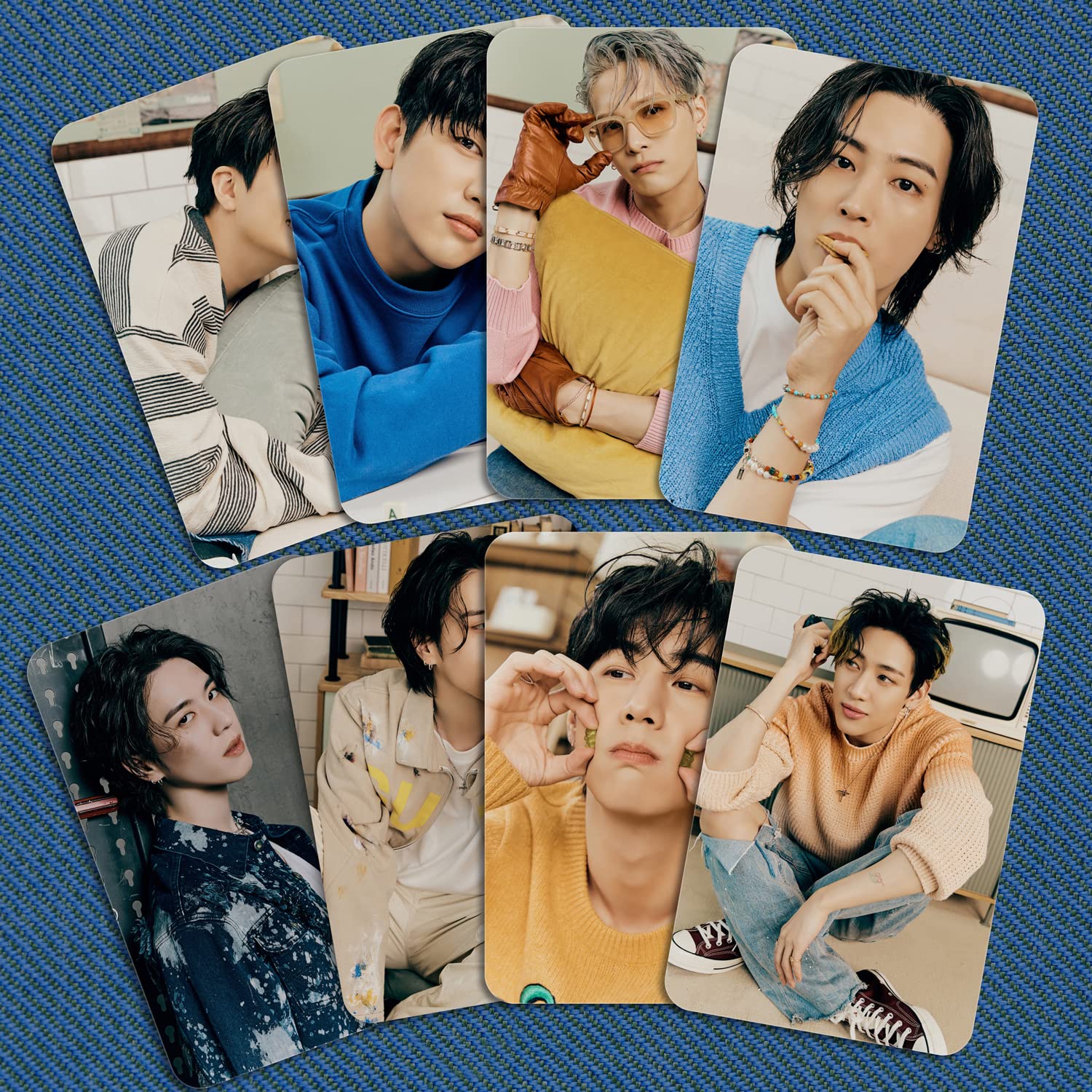 Got7 Mini Album Photocards (Set of 14) + 2 Free Group Photocards
