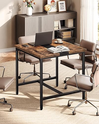 Miniatura 6 de Mesa de comedor cuadrada para cocina, mesa de comedor de 29.5 pulgadas, mesas de comedor pequeñas, escritorio de escritura, mesas de café, para