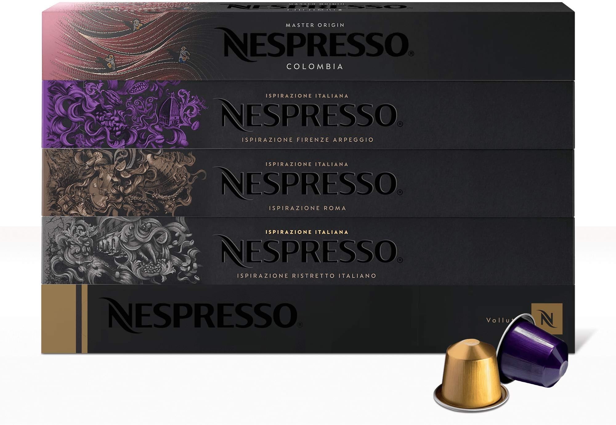 Cafetera Nespresso Vertuo Pop + Paquete de 30 cápsulas de Sistema
