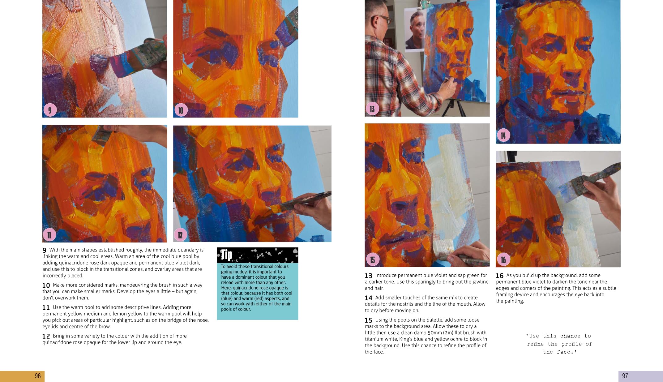 Painting Portraits in Acrylics: A Practical Guide to Contemporary Portraiture