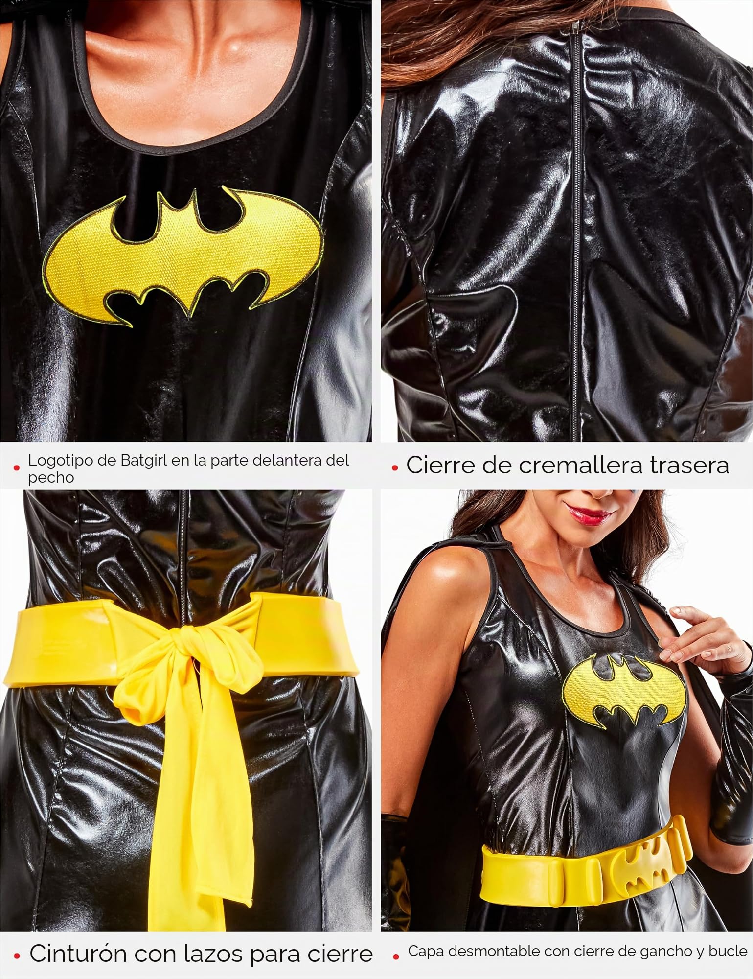 Batman - Disfraz de Batgirl para adultos (Rubies 888440)
