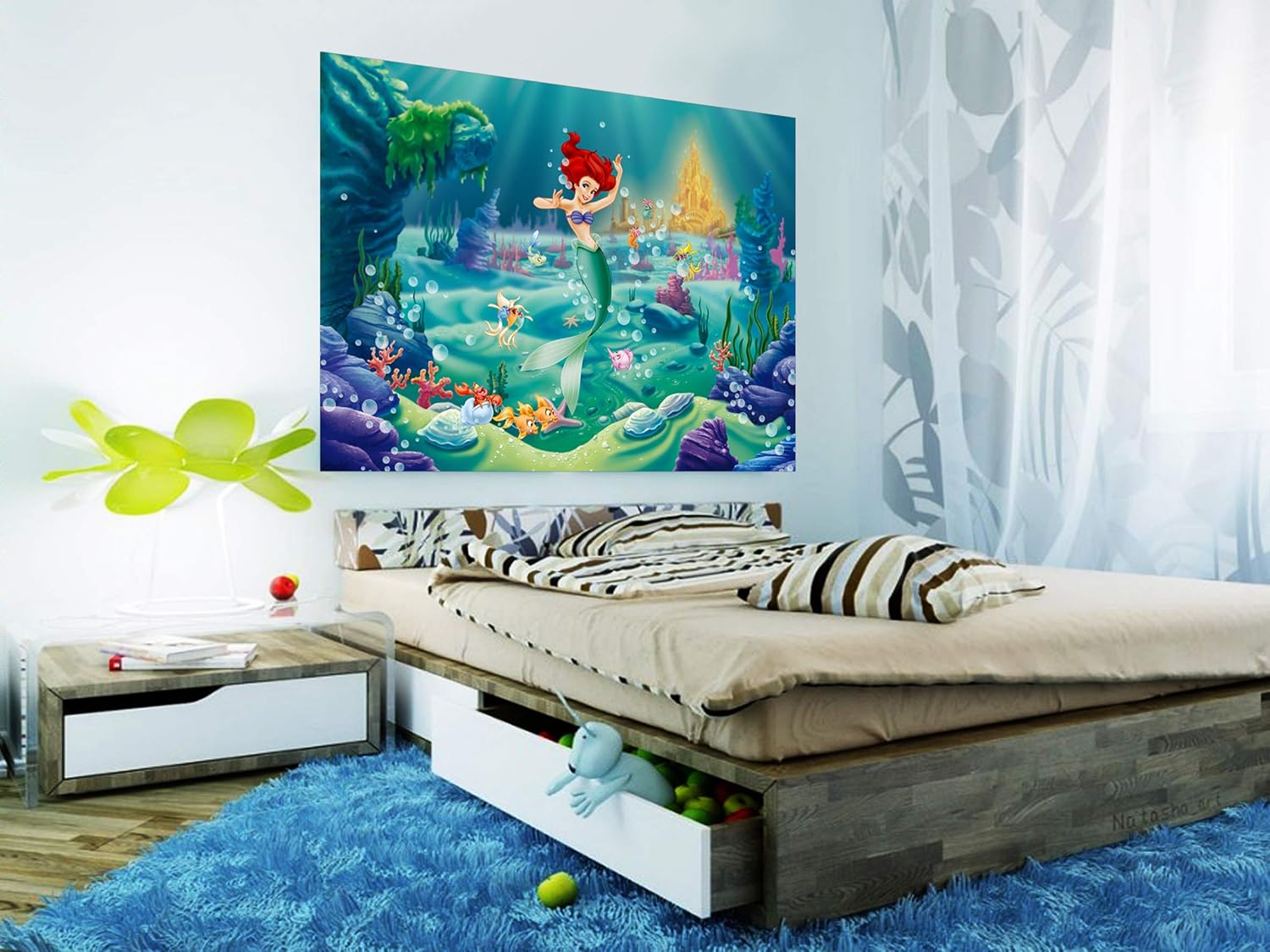Photo Wallpaper FTDNm5207 Photomurals Disney Ariel
