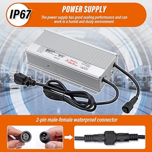 Miniatura 3 de Mist Maker - Nebulizador ultrasónico de 10 cabezales, nebulizadores con estanque flotante, nebulizador, decoración de terrario, acuario, hongos,