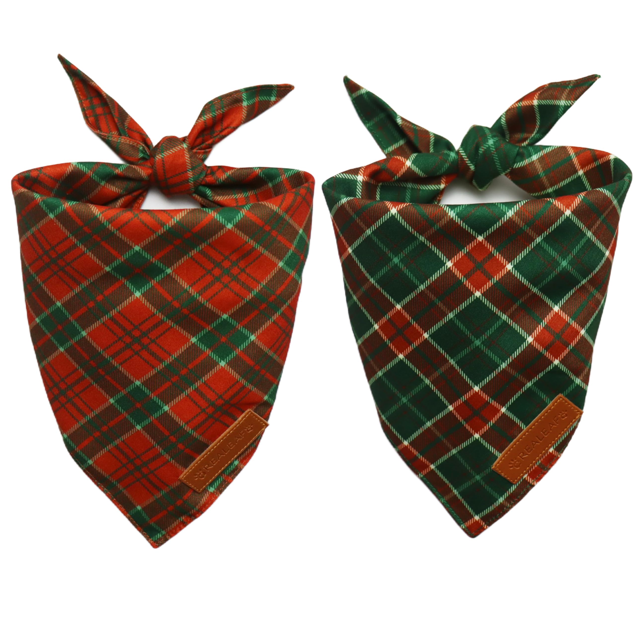 Realeaf Christmas Bandana 2pk