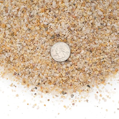 Miniatura 2 de Stanbroil Arena de sílice para decoración de chimeneas y capa base, 10 libras, a prueba de calor y fuego, para uso debajo de troncos de gas, roca de