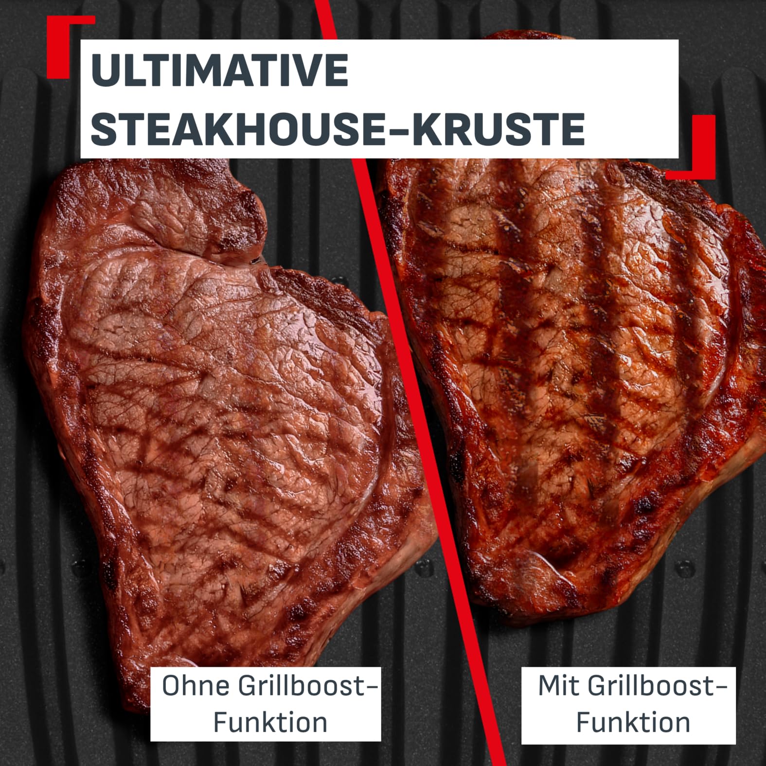 Tefal OptiGrill Elite XL Kontaktgrill, 16 Programme, digitales Display, abnehmbare XL-Platten, Elektrogrill, schwarz