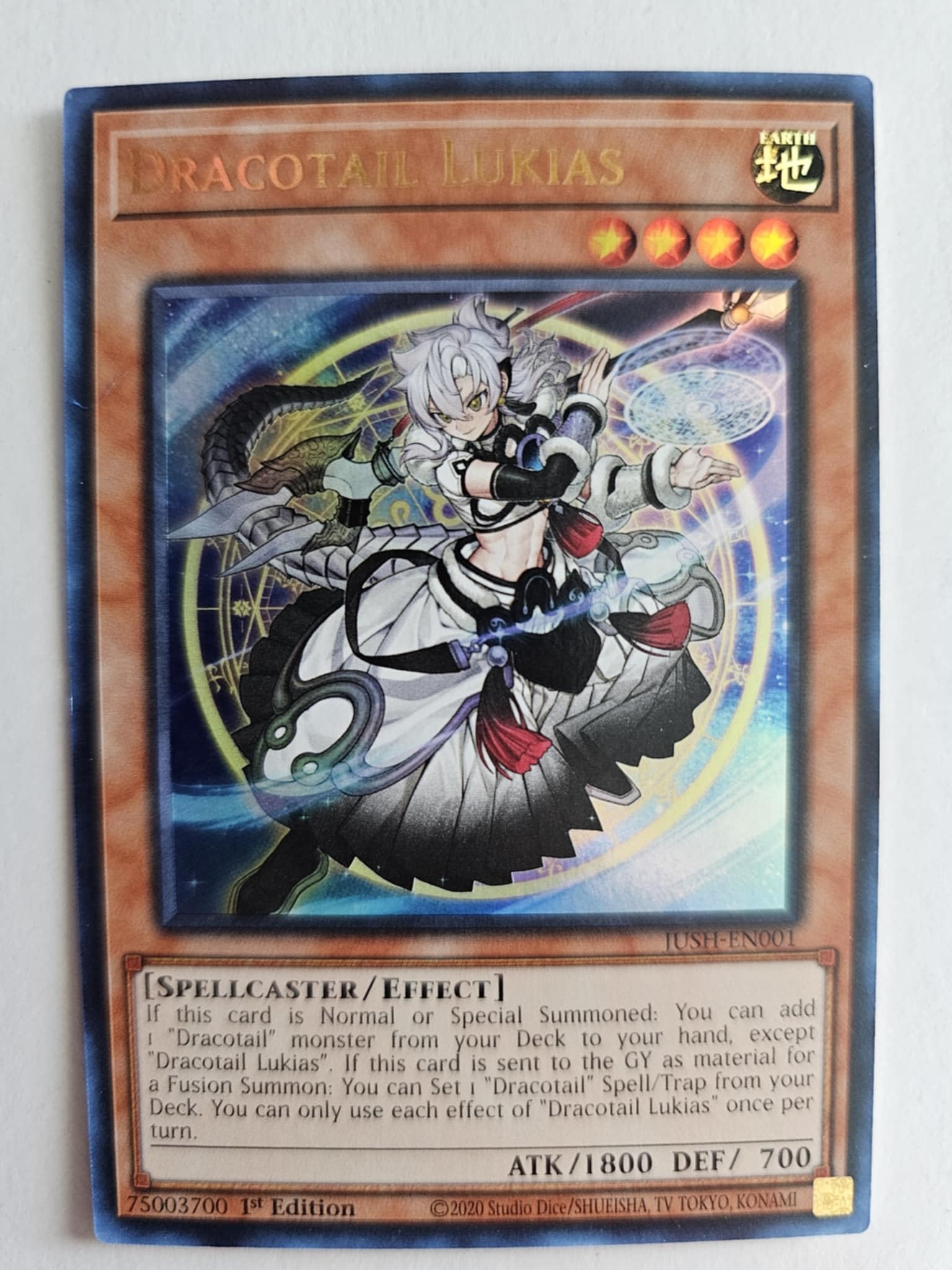 Amazon.com: Dracotail Lukias - JUSH-EN001 - Ultra Rare