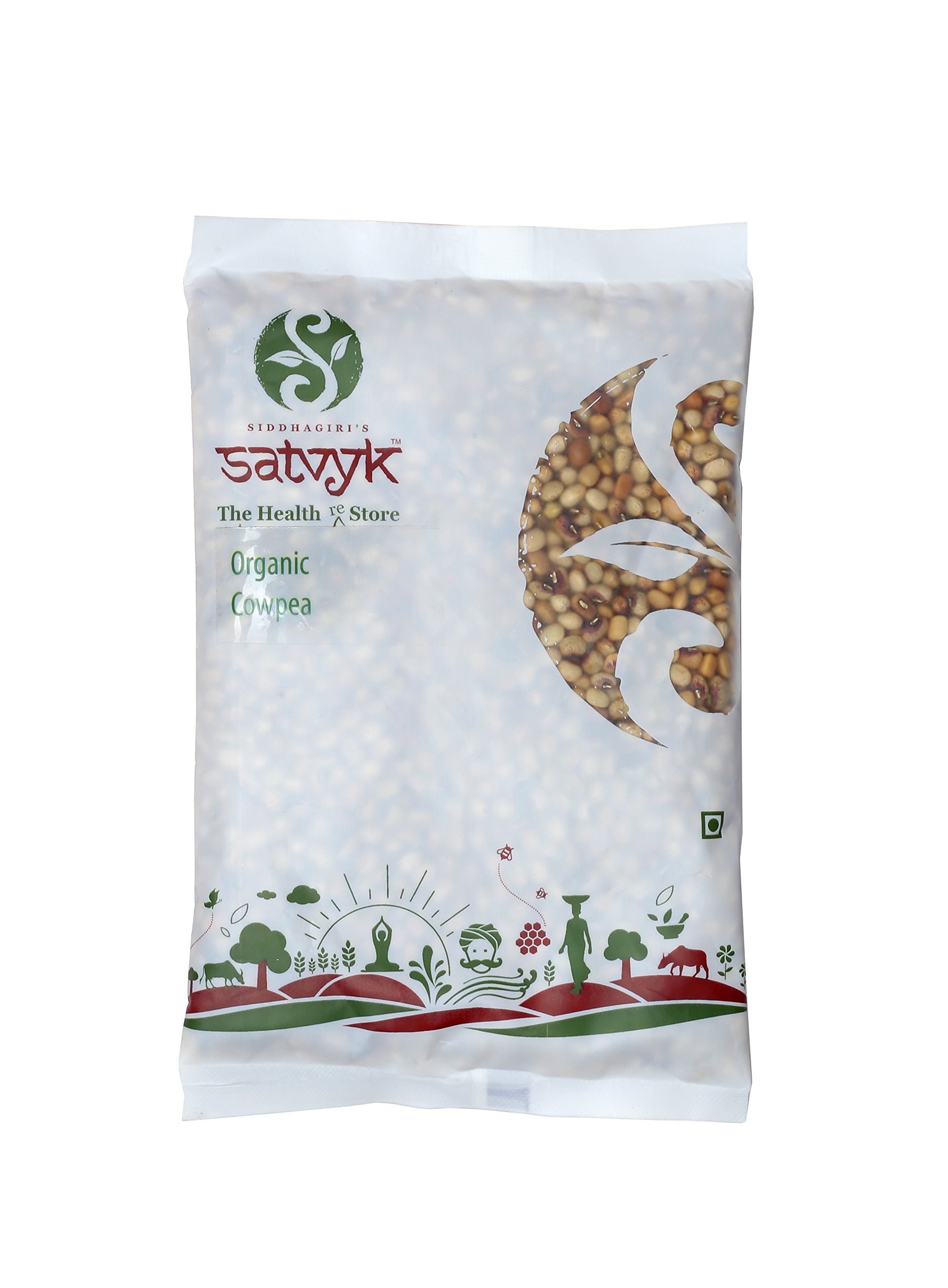 S Siddhagiri's SATVYK THE HEALTH re STORE Cowpea (Chawli) 500g