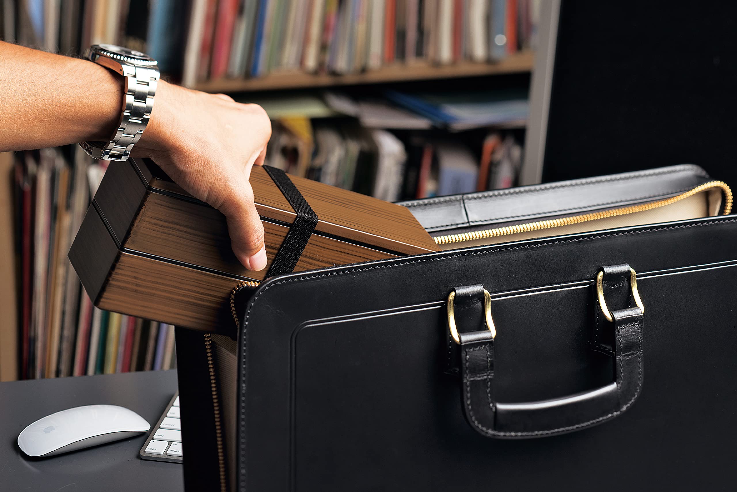 Amazon｜たつみや ランチボックス スリム二段弁当 黄木目 840 30439