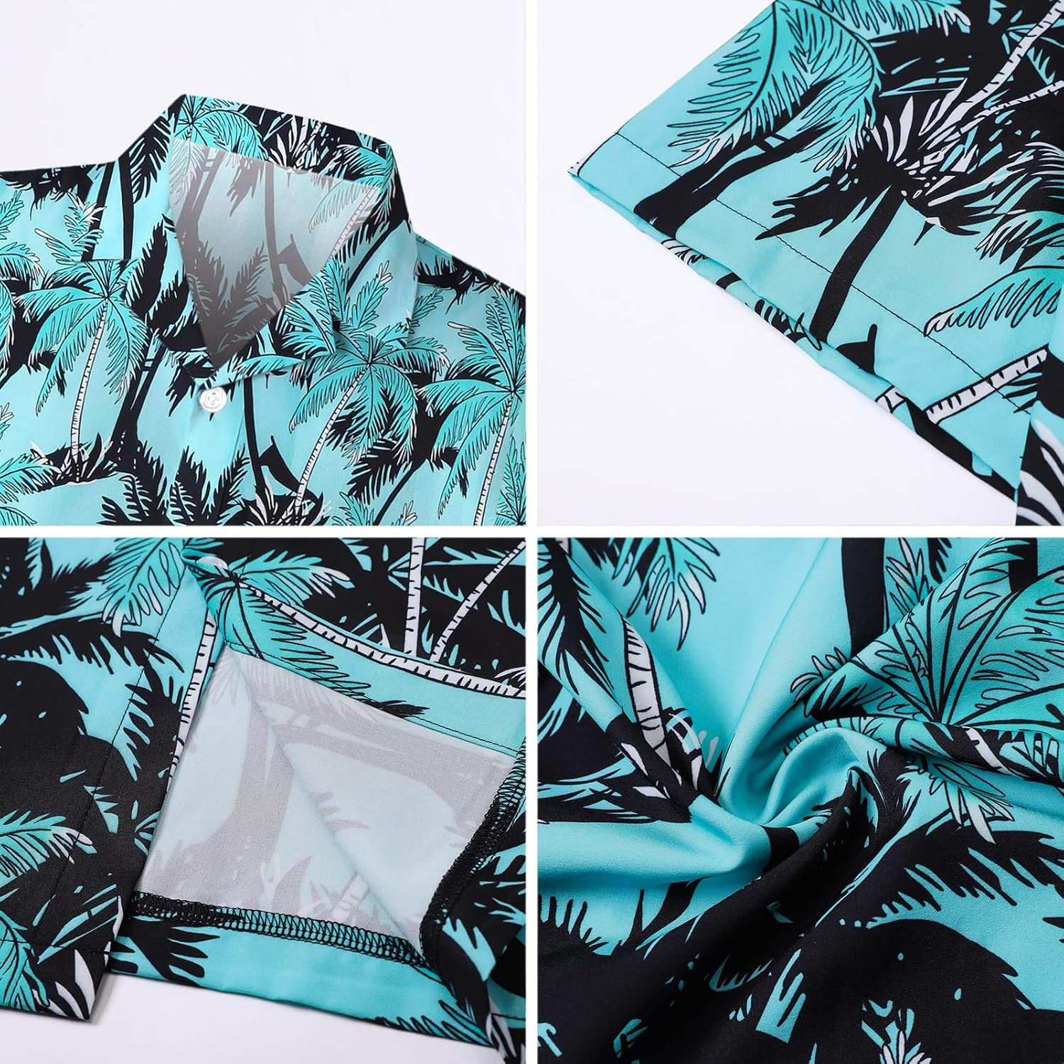 SANGTREE Boys & Men Formal Hawaiian Outfit, Shirt + Pants, 3 Months - 4X-Large